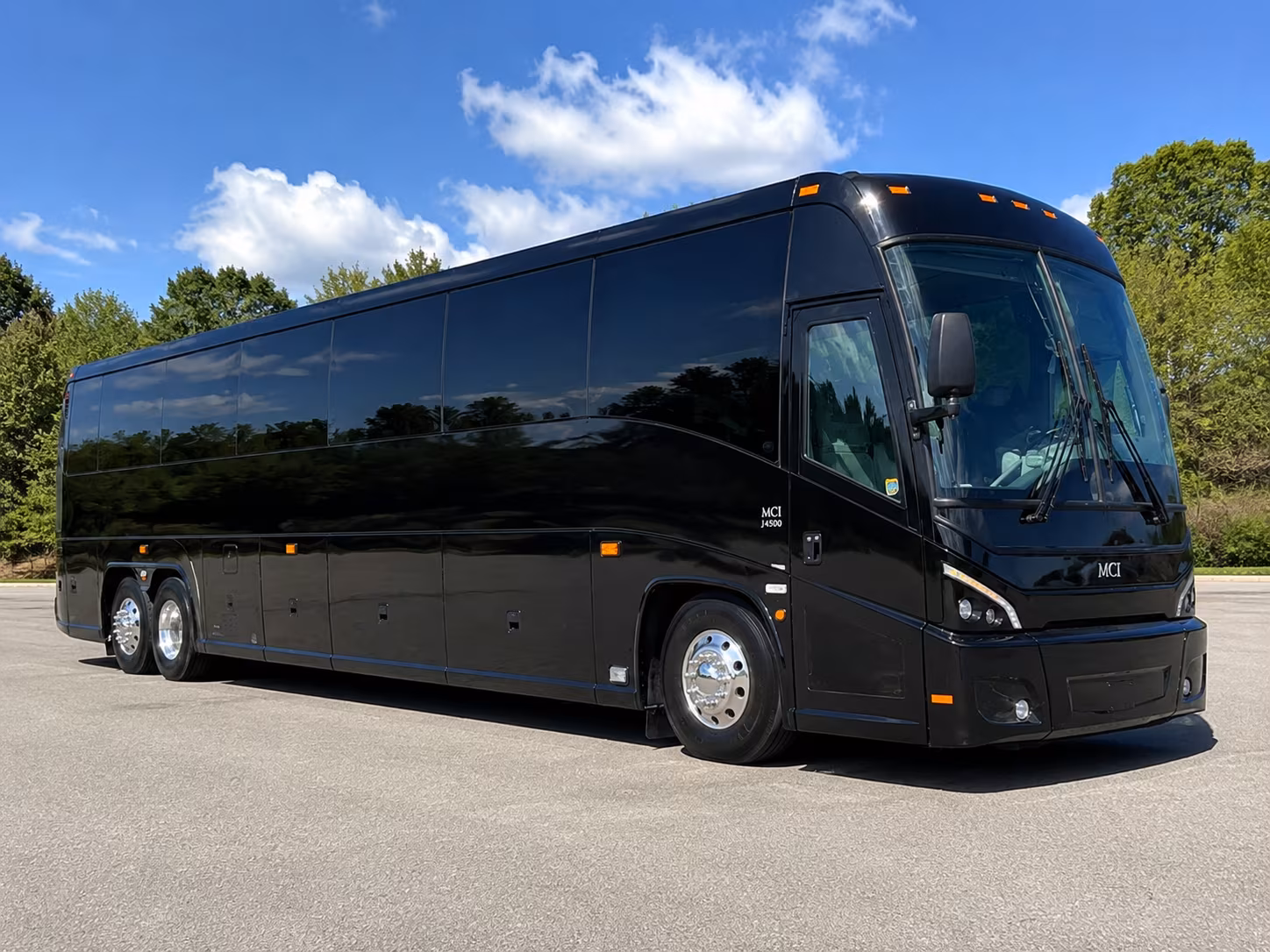arlington bus rental service area