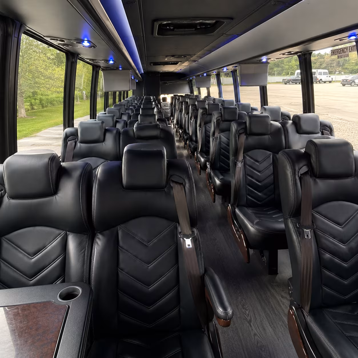 arlington concert transportation onboard seating