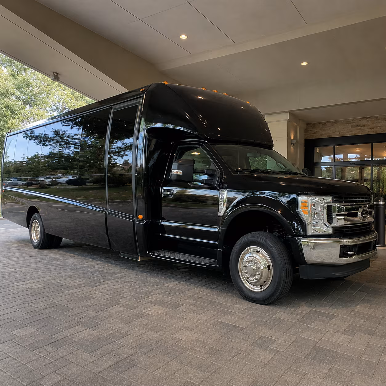 arlington long distance transportation onboard seating