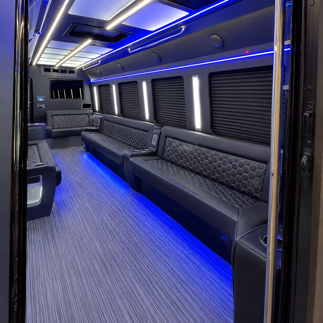 arlington party bus rentals inside
