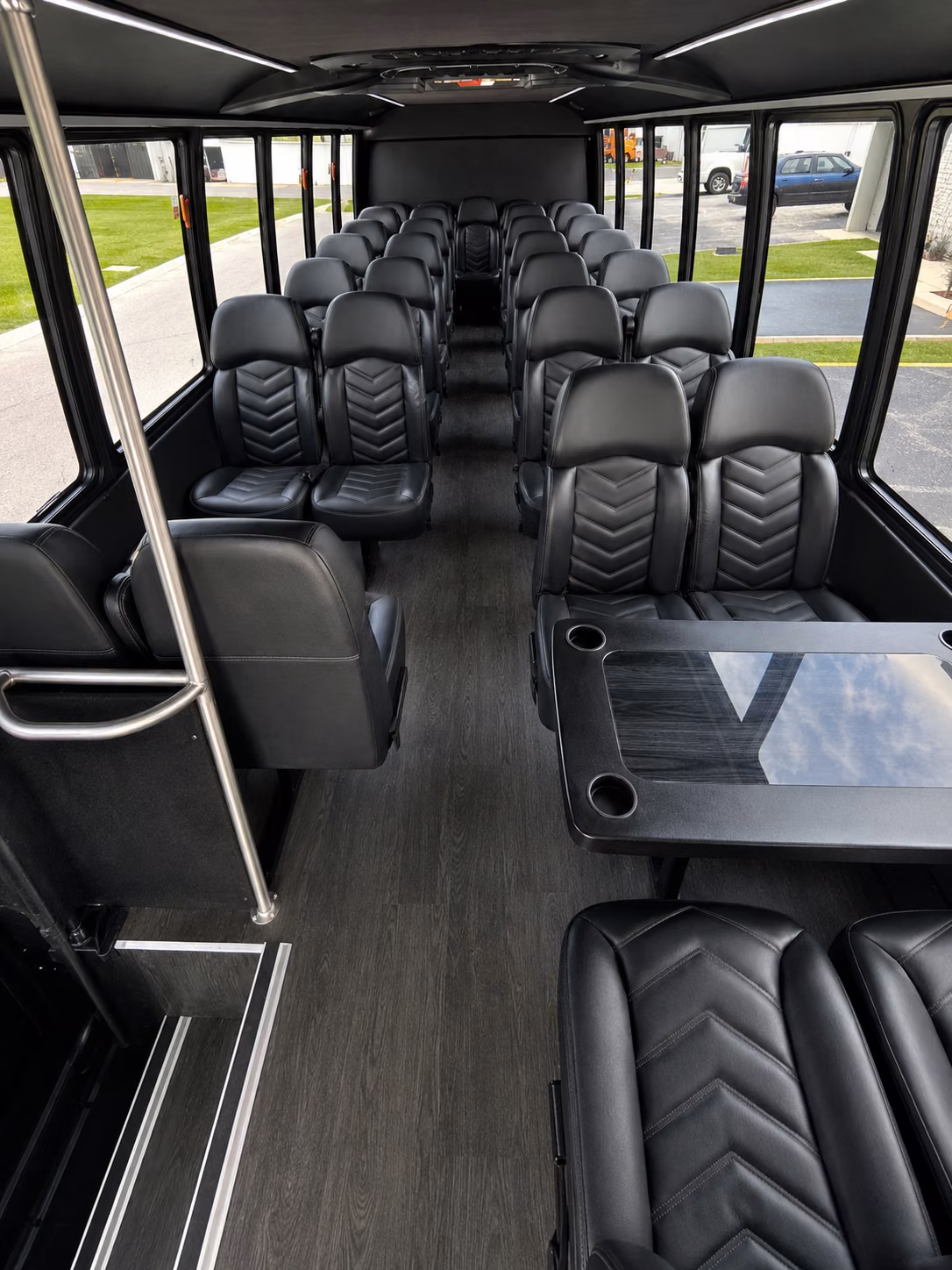 arlington private event transportation onboard seating